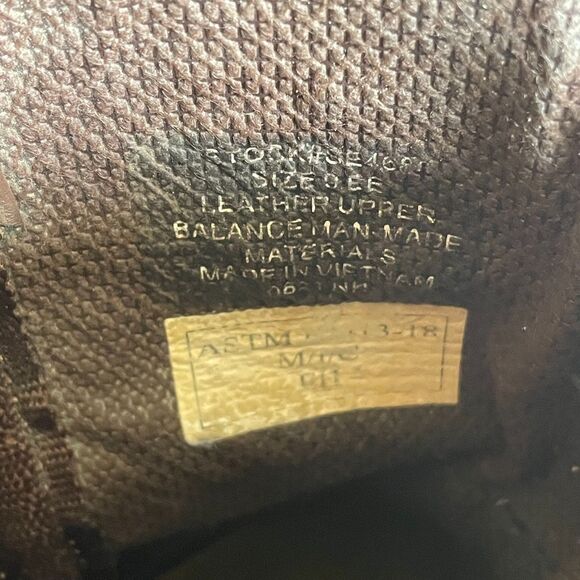 Justin Square Toe Work Cowboy Boots Brown/Green Steel Toe Men’s Sz 9EE Wide
